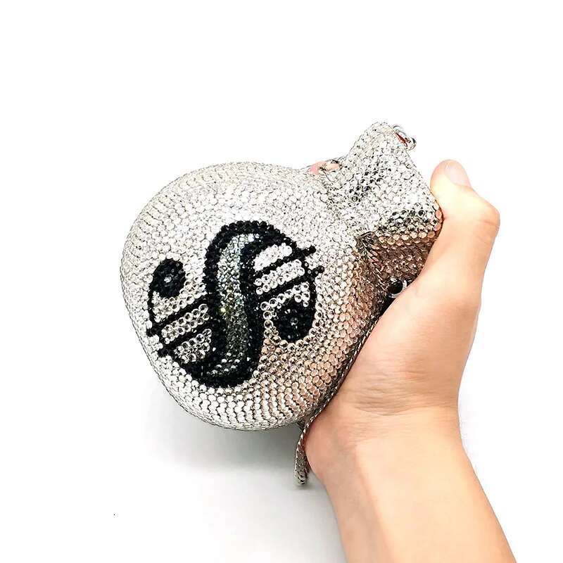 NEWEST women evening party designer funny rich full crystal clutches purses pouch money bag