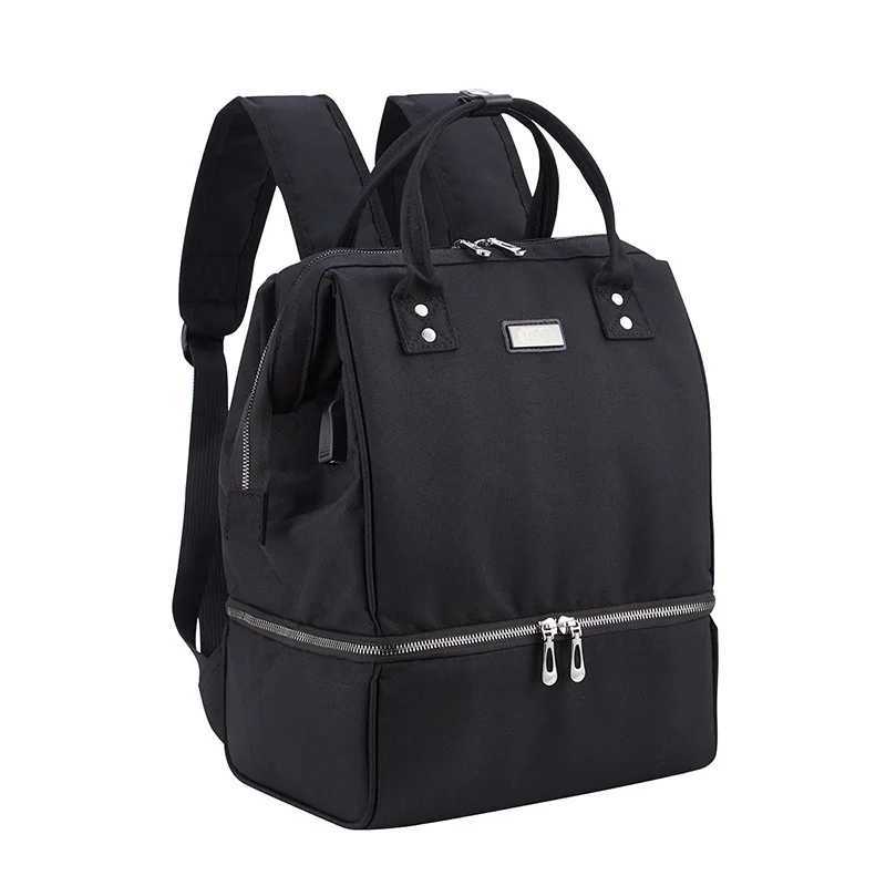 Diaper Bags New Multi-functional Mommy Diaper Backpack Maternity Large Capacity Dry Wet Separation Zipper Mother Travel Nappy Nursing Bag Y250227QFJ8