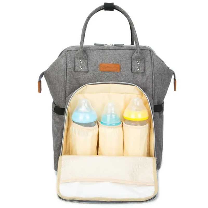 Diaper Bags Ankommling Fashion Mummy Maternity Nappy Bag Brand Large Capacity Baby Bag Travel Backpack Designer Nursing Bag for Baby Care Y250227IPWH