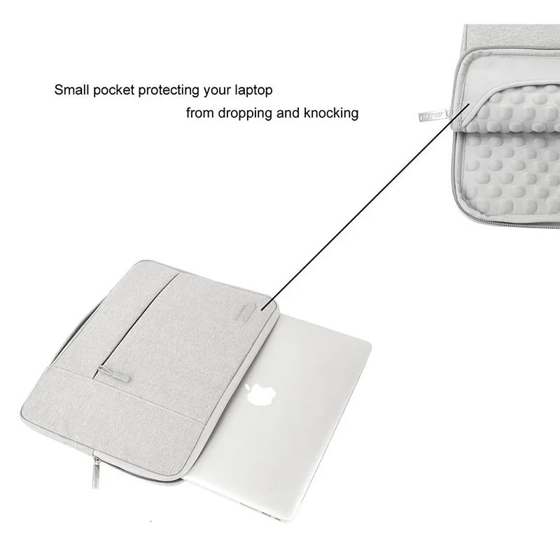 Ship from US Suitable for Macbook Air Pro 13 15 116 133 14 16 173inch waterproof laptop case shoulder bag briefcase cover 250227FBB