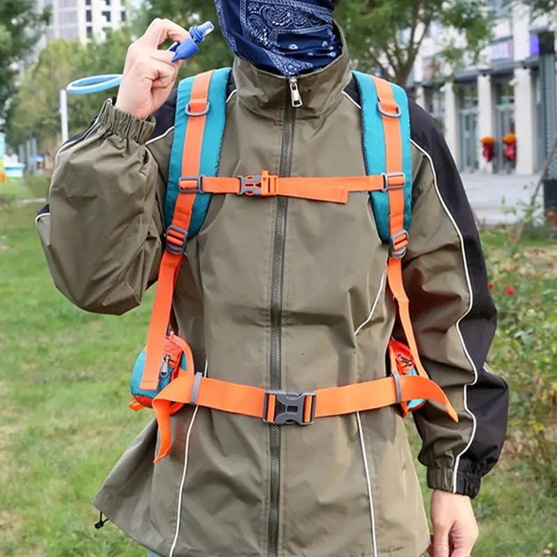 Ship from US Waterproof Climbing Backpack Outdoor Sports Load Reduction Breathable Camping Gear Bag Large Capacity For Long Trip 250227FBB