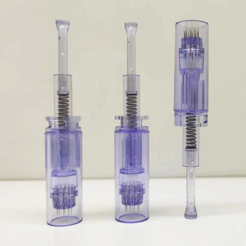 Bayonet Style Microneedle 11 Pin MTS Heads: Professional Grade Skin Care Dermapen Cartridges Accessory (Pack of 50 Pcs) 11pin Needle