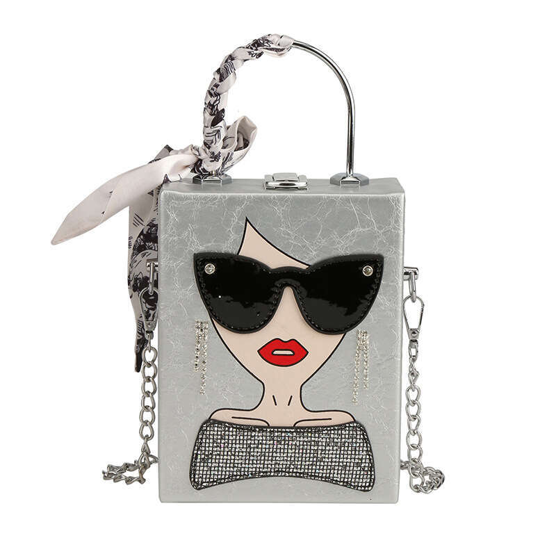 Bags bag for women, 23 styles, super popular box bags, niche glasses, beautiful women's hand-held shoulder crossbody bag, 2024 new casual versati