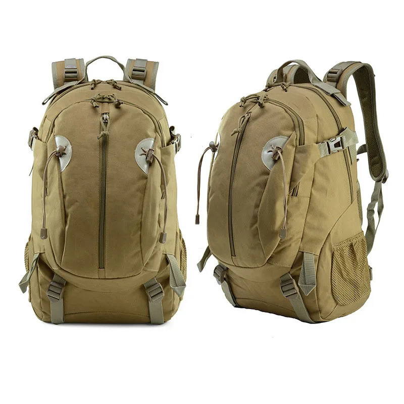 Ship from US Outdoor Camouflage Backpacks Mens Oxford Large Capacity Sports Cloth Waterproof Bag Tactical Backpack 250227FBB