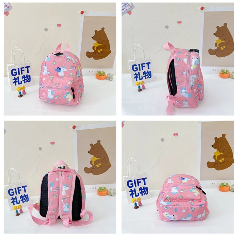 Cute Childrens Cartoon Dinosaur Backpacks for Teenager Kindergarten Schoolbag Waterproof Kids Book Bags Boys Girls Animal Bag 250227