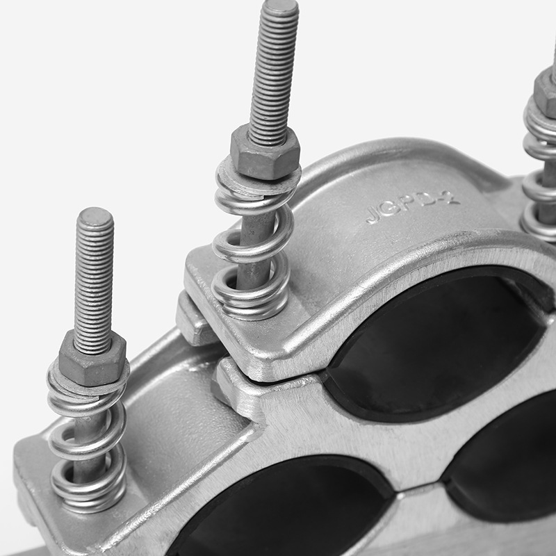 Durable Aluminum Allioy Cable Mounting Clamps - JGPD Series for Sturdy Electrical Cables Support