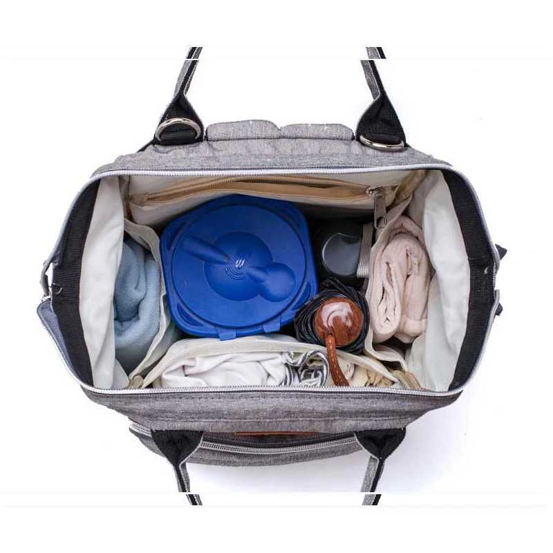 Diaper Bags LEQUEEN Brand Diaper Stroller Bag Backpack Mommy Large Capacity Baby Bag Fou Mom Baby Care Waterproof Outdoor Travel Diaper Bag Y250227SIF