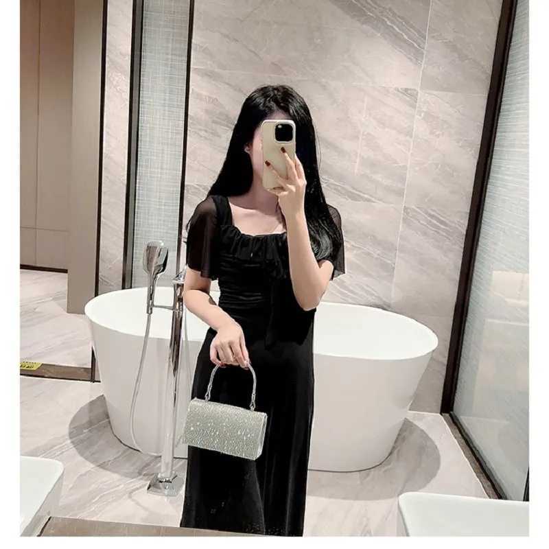 New Arrival Shiny Wedding Clutch Handbag for Women Girls Glitter KTV Shoulder Bag Wedding Purses Dating Bag All-matching Evening Bag T250227