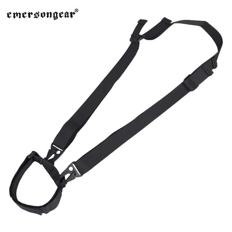Strapless tactical P9O special gun sling P90 double point Rif shoulder strap double connection air gun combat nylon W250227
