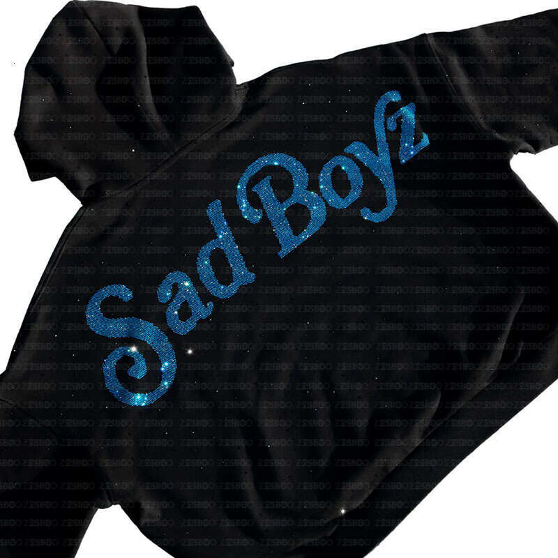 Creative High Street Couple Personalized Letter Smile Hot Diamond Top Casual Daily Fashion Autumn/Winter Hoodie