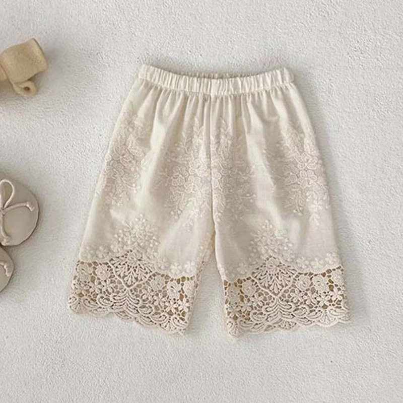 Summer born Baby Girls Clothing Set Sleeveless Cotton Embroidered VestPants Toddler Baby Girl Clothes Set 250227