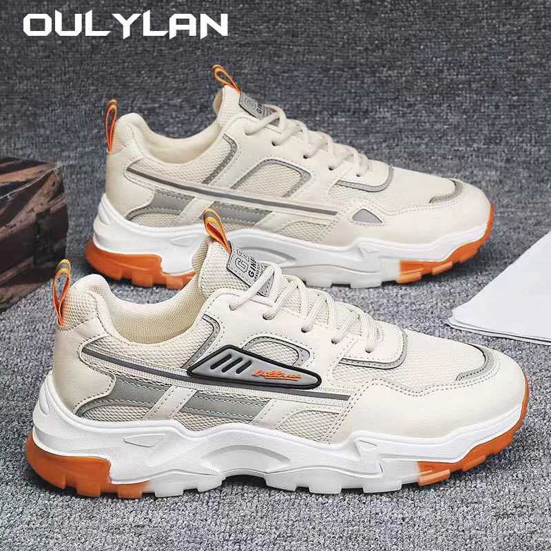 Sports Leisure Fashion Versatile Dad Mens Lightweight Comfortable Non Slip Wear-resistant Running Shoes For Men Z250227