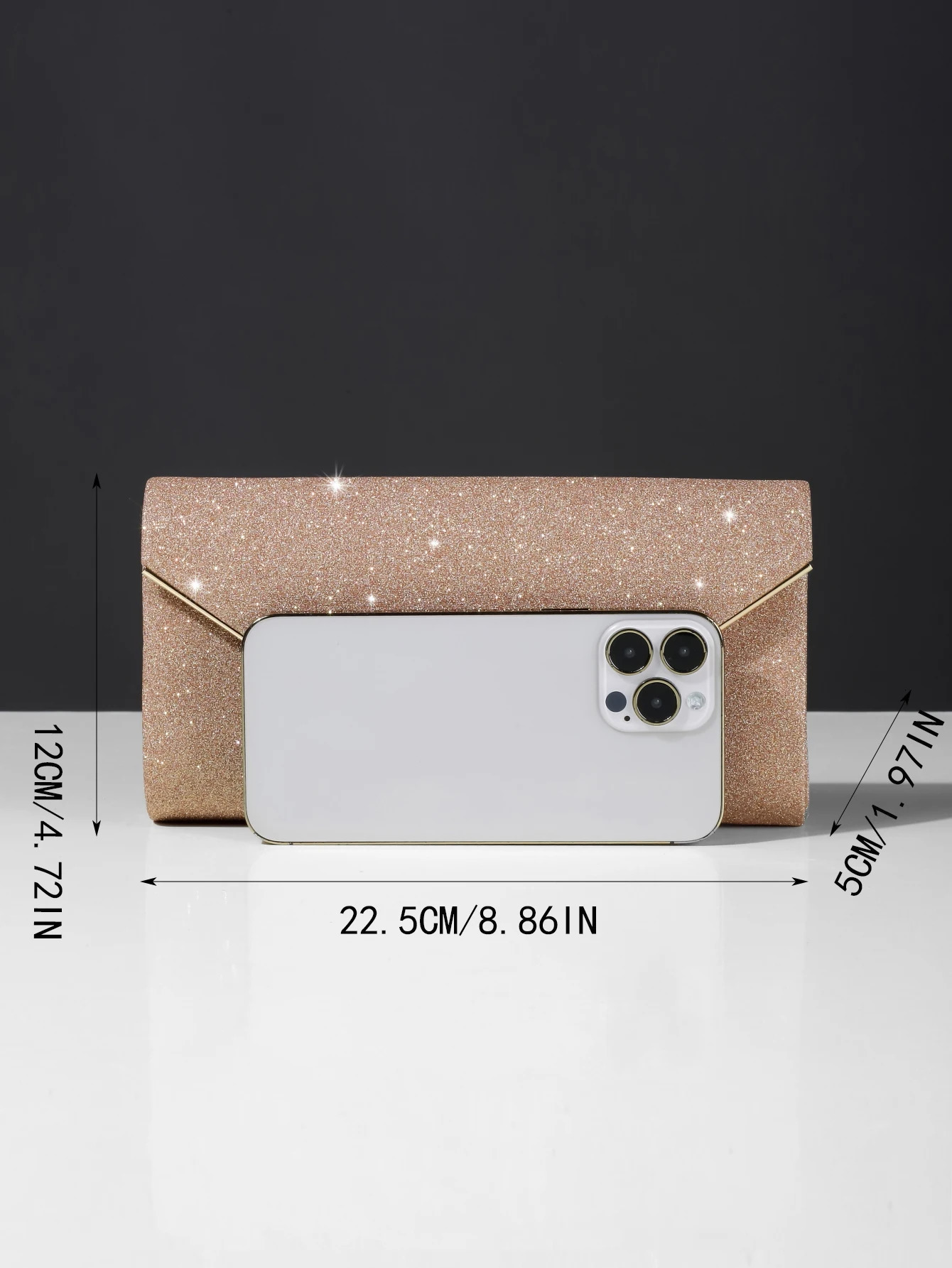 Sparkling sparkling elegant ladies evening bag party wedding wallet dinner 250226