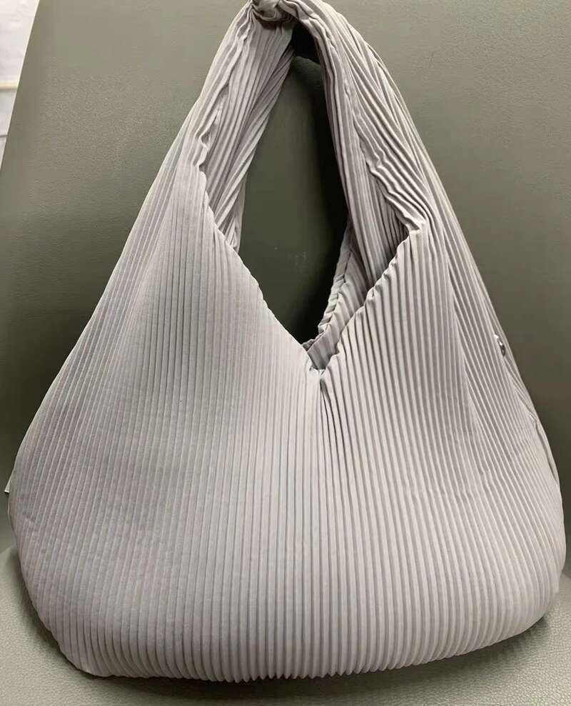 Women's Bags Fashion Hobos Bag For Women Designer Handbags And Purses New In Nylon Ruched Decoration Inner Pocket Shoulder Bags