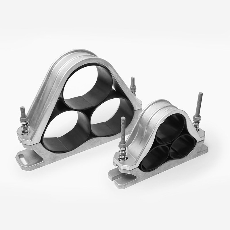 Durable JGPD Single Core Wire Securing Clamps - Aluminum Alloy High Tension Cable Fixation