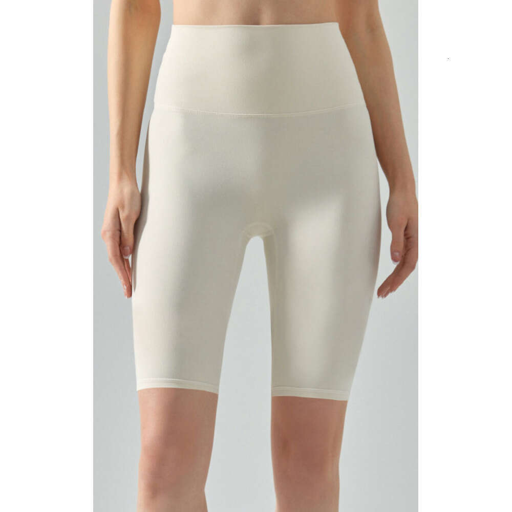Cool without size, women's tight yoga pants, nude sports fiess high waist hip lifting cycg shorts, 2025 new style, chic and elegant clothing