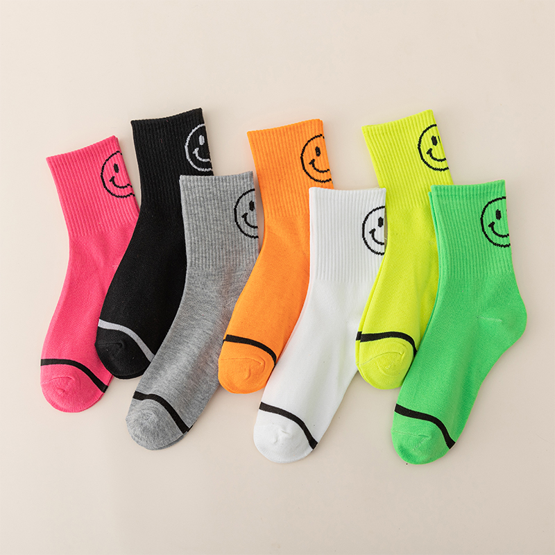 7-Pair Pack Happy Sock Collection - Soft & Comfortable Footwear Essentials