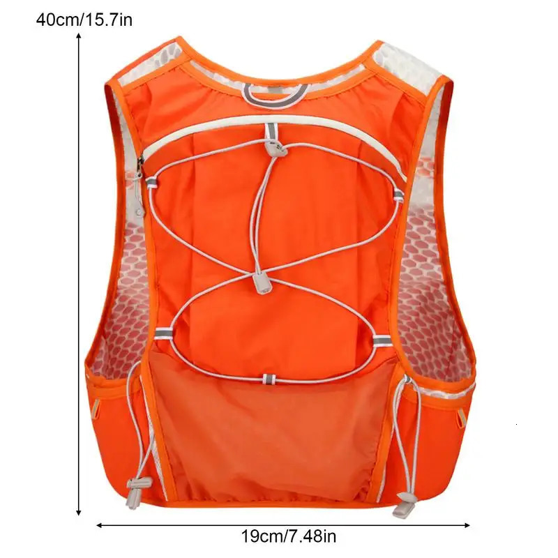 Ship from US Waterproof vest backpack outdoor trail running lightweight water bladder bag leak proof 250227FBB