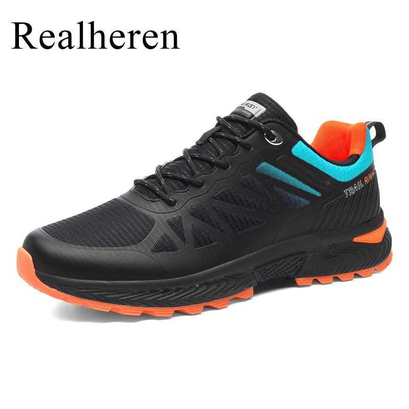 Mens Waterproof Trail Running Shoes Sneakers Sports Jogging Trainers Sport Shoes Outdoor Walking Athletic Plus Big Size 54 53 52 Z250227
