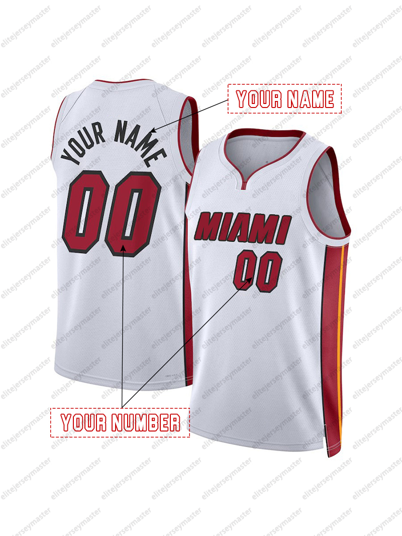 14 Herro Adebayo Anderson Burks Butler Custom Basketball Jersey Christopher Rozier Wiggins Personalized Customized Jerseys Custom Any Number Name