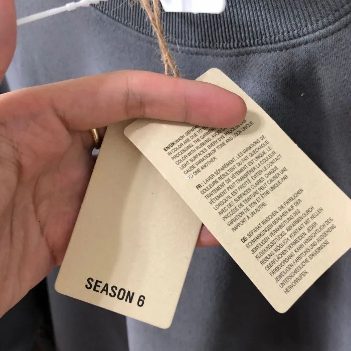 Season 6 Calabasas Sweatshirts Men Women 1 Quality Hoodies West Pullover 250226