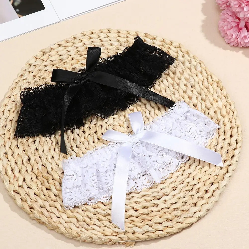 Fashion Sexy Garter Elastic Bowknot Lace Thigh Ring Wedding Bridal Leg Garter Cosplay Party Accessories Apparel Accessories 250227