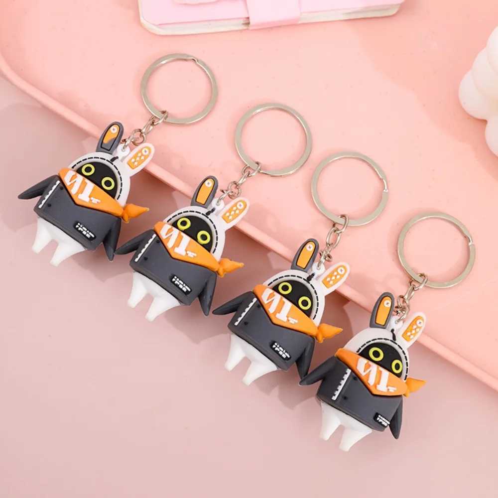 Game Zenless Zone Zero The Bangboo Keychain Cute Accessories PVC Soft Rubber 3D Decorative Figurine Dolls Ornament Gifts Z250227 Free shipping