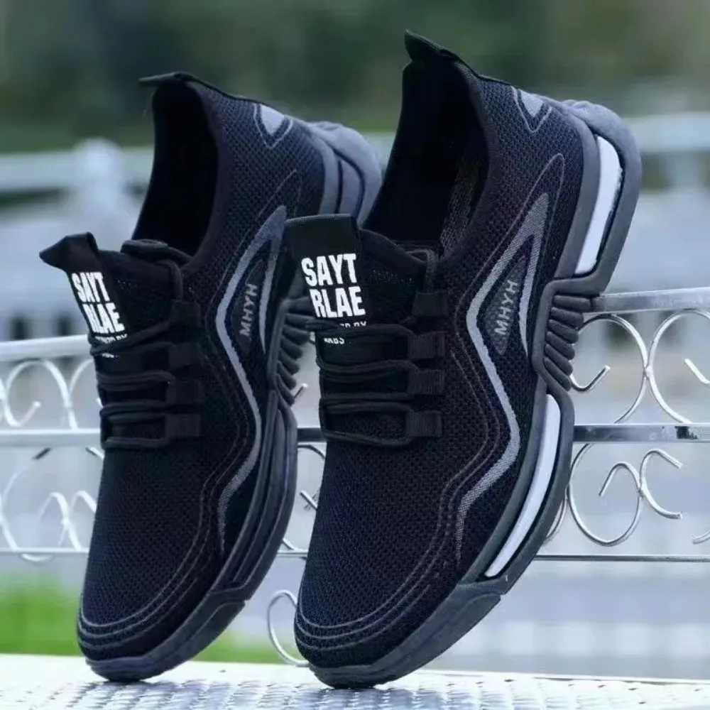 Mens shoes new summer breathable mesh casual shoes anti tooth soft sole versatile sports shoes mens fashion shoes Z250227