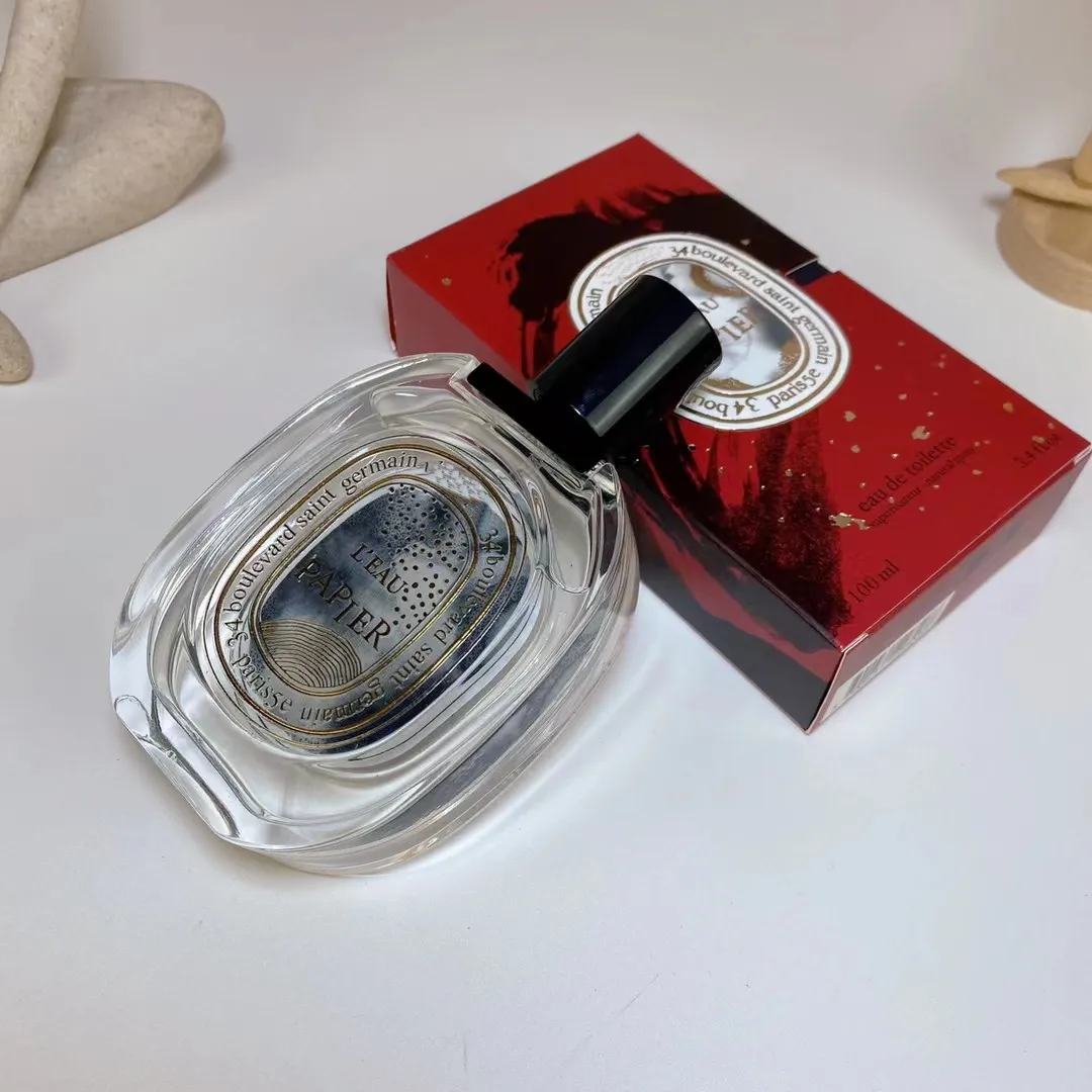 Luxury Limited Edition 100ml L'Eau Papier Perfume Eau De Toilette Long Lasting Fragrance Good Smell men Perfumes Brand Woman Lady Girl Cologne Body Mist Natural Spray