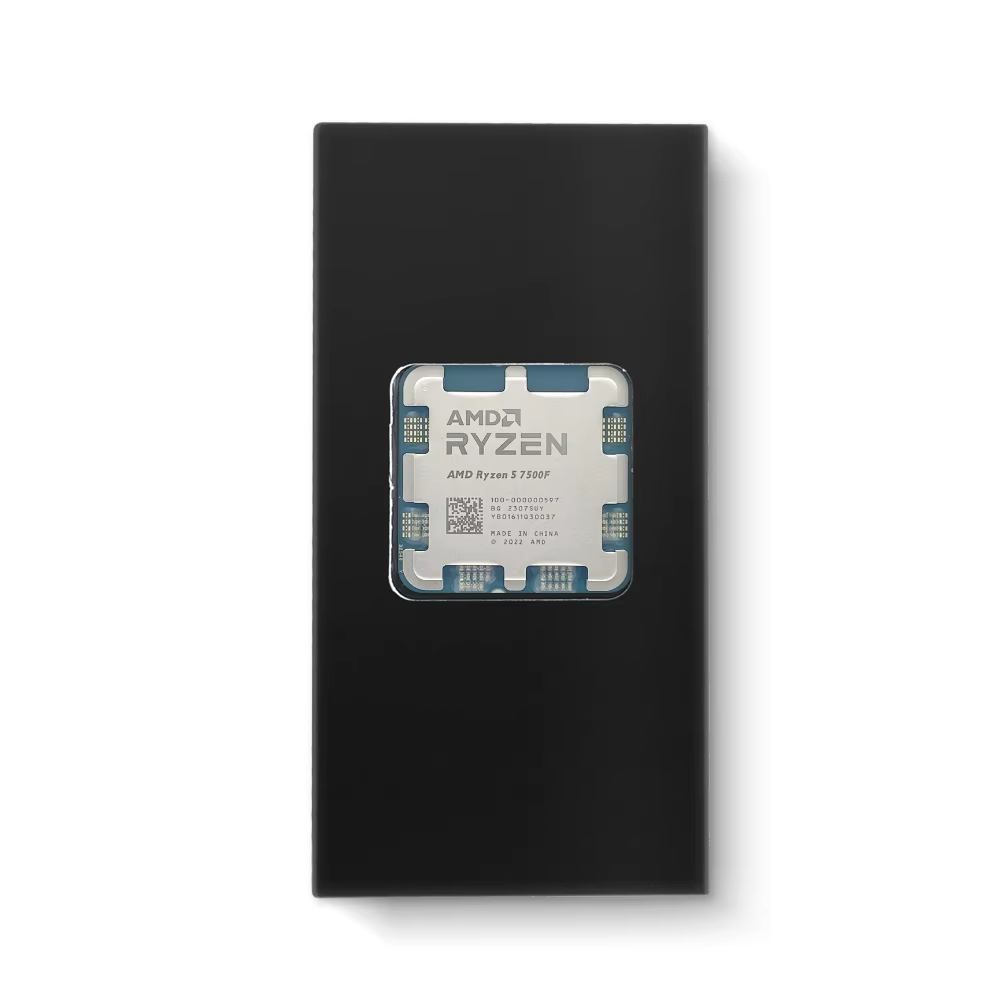 New AMD Ryzen 5 7500F R5 7500F 3.7GHz 6-Core 12-Thread CPU Processor 5NM L3=32M 100-000001015 Socket AM5 Tray but without cooler