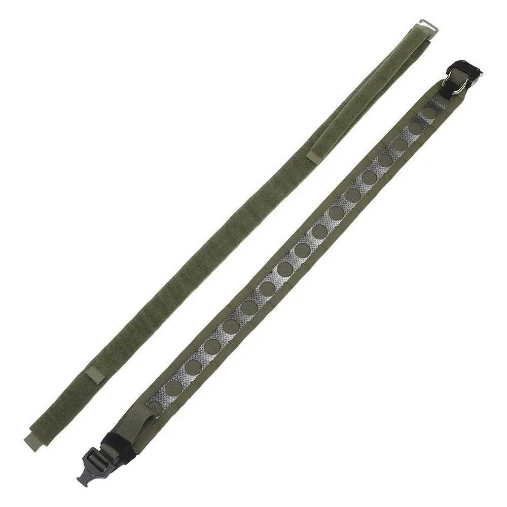 Tactical Bison Belt 2 Layers Batt Waistbelt Quick Detach Metal Buck MOL Waistband Outdoor Hunting Airsoft Gear Ferro Sty W250227