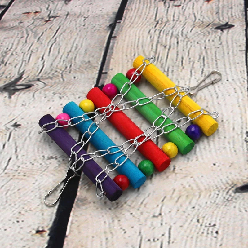 Birds Toy Pet Bird Parrot Parakeet Budgie Cockatiel Cage Hut Nest Bird Toy Hammock Swing Toy Hanging Toy Brinquedo Pet Supplies 250226