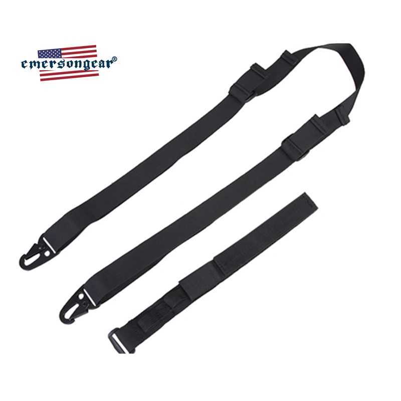 Strapless tactical P9O special gun sling P90 double point Rif shoulder strap double connection air gun combat nylon W250227