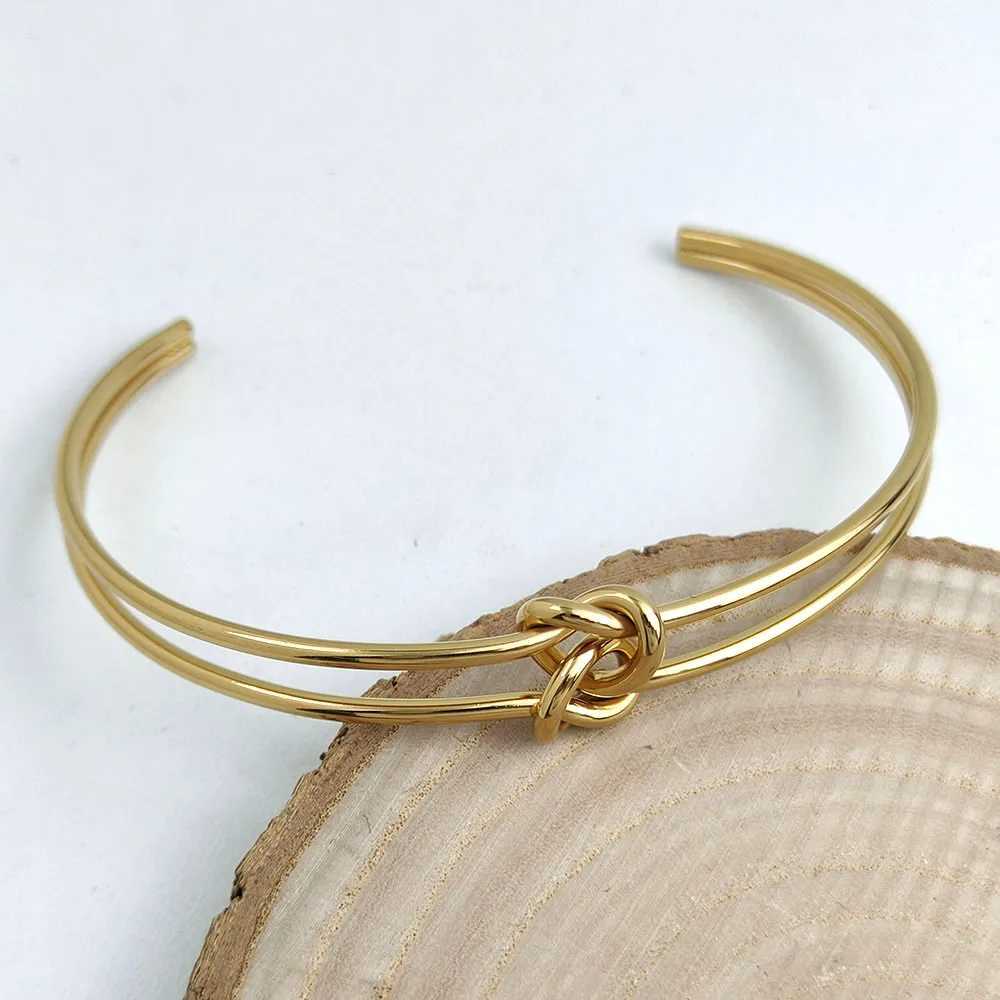 New nodule bracelet fashionable and personized stainl steel womens bracelet jewelry opening design gift for women W250227