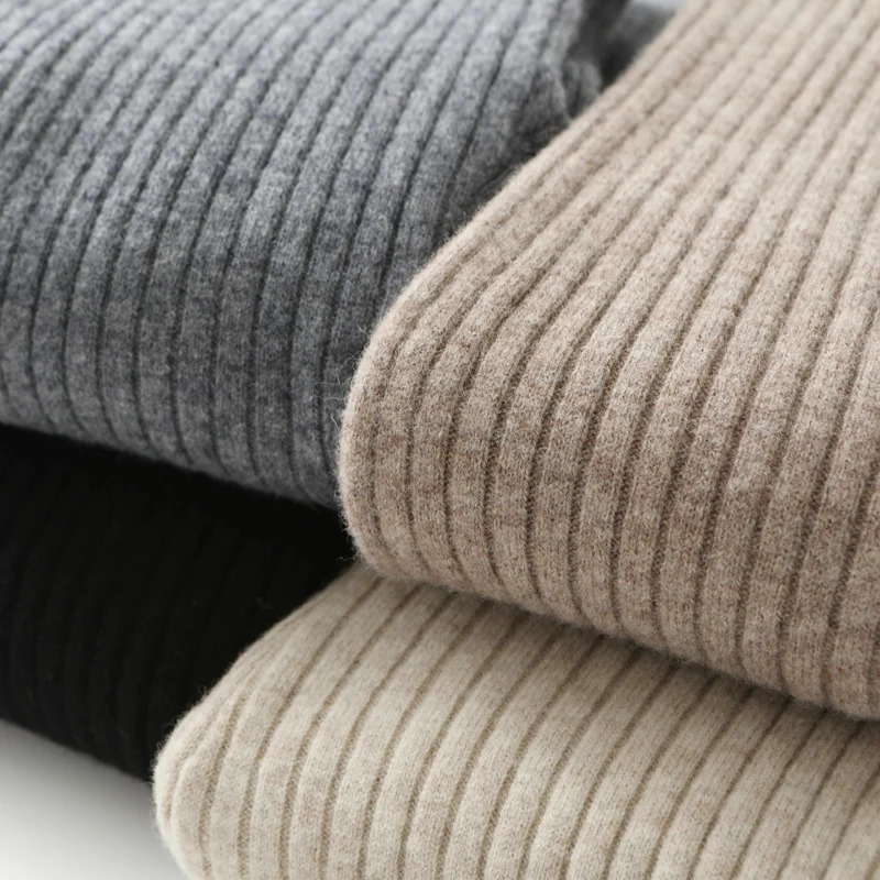 LONGMING Sweatpants 100% Merino Wool Knitted Pants Leggings Womens Clothes Autumn Winter Trousers Vintage Long Pants Female Y2K 250226