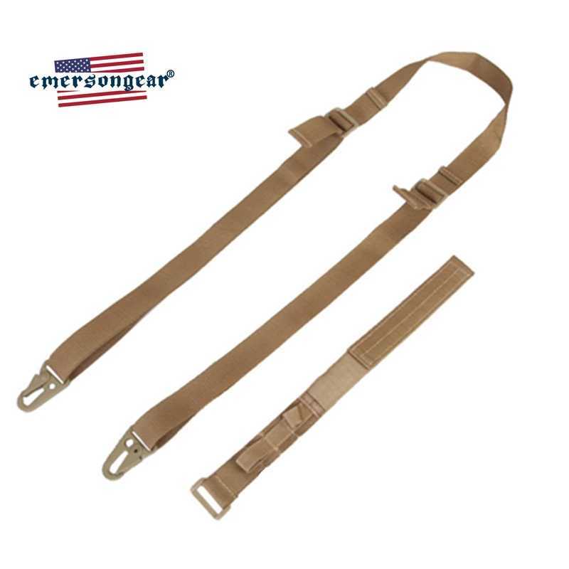 Strapless tactical P9O special gun sling P90 double point Rif shoulder strap double connection air gun combat nylon W250227