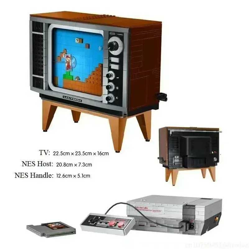 2651pcs Ideas er NES Video Game Console Moc Modar Building Blocks B Action Figures Educational Childrens Toys 71374 Y250227