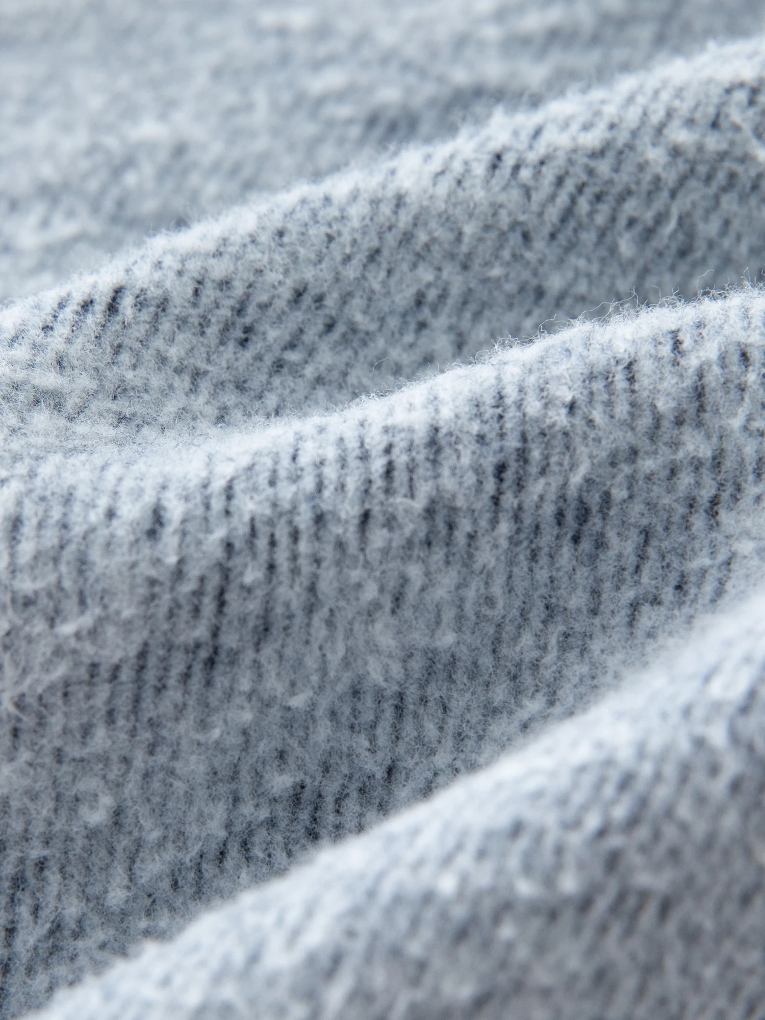 DUSHU womens winter jeans dark denim blue cut straight thick pants cotton elastic light wool 24DS84169 250226