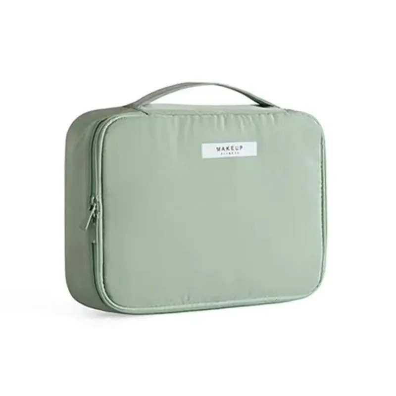 Ship from US Womens Portable Travel Cosmetics Storage Bag with Large Capacity Waterproof Girl Makeup Washing organizer 250227FBB