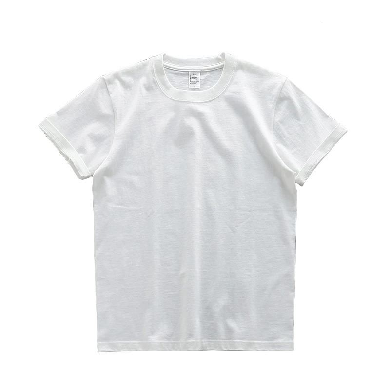 Dukeen 280gsm Oversized Heavy TShirt for Men Summer Short Sleeve Tee Cotton Solid Color Top Casual T Shirts 250225