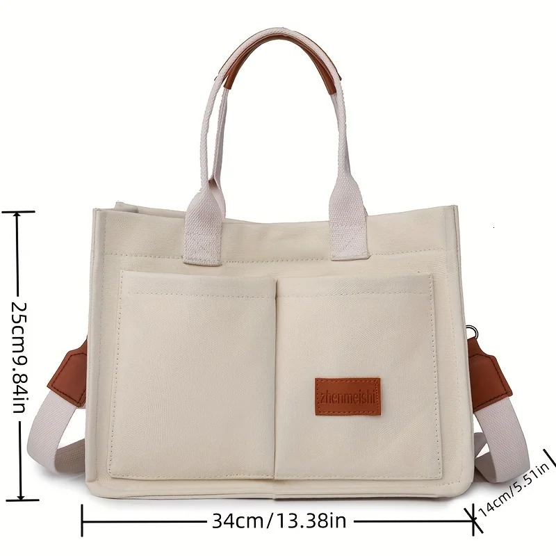 Ship from US Womens handbag large capacity multifunctional shoulder bag and suitable for work classroom use 250227FBB