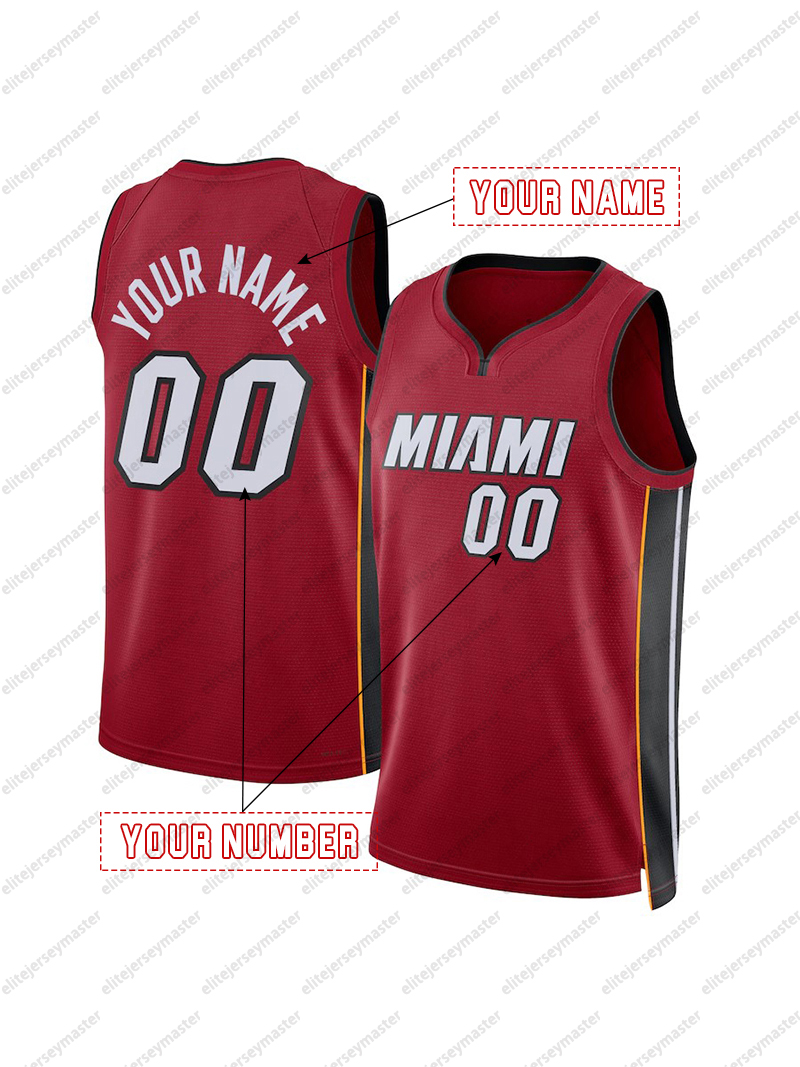 14 Herro Adebayo Anderson Burks Butler Custom Basketball Jersey Christopher Rozier Wiggins Personalized Customized Jerseys Custom Any Number Name