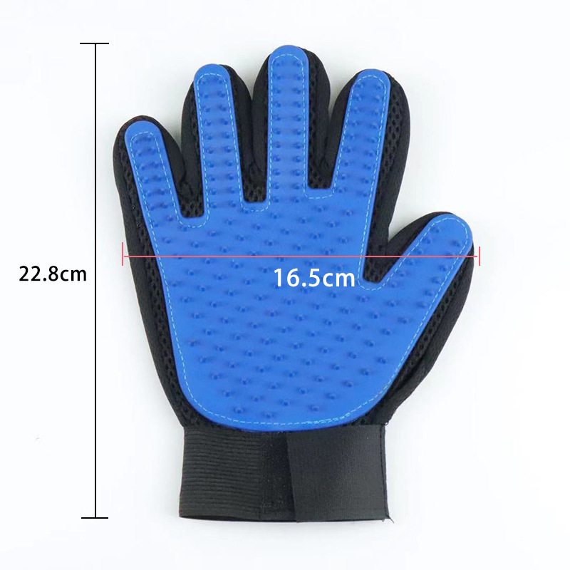 Cat Grooming Gloves Cat Hair Removal Brush Animal Gloves Dog Comb Cat Bath Cleaning Massage Hair Pet Grooming Glove
