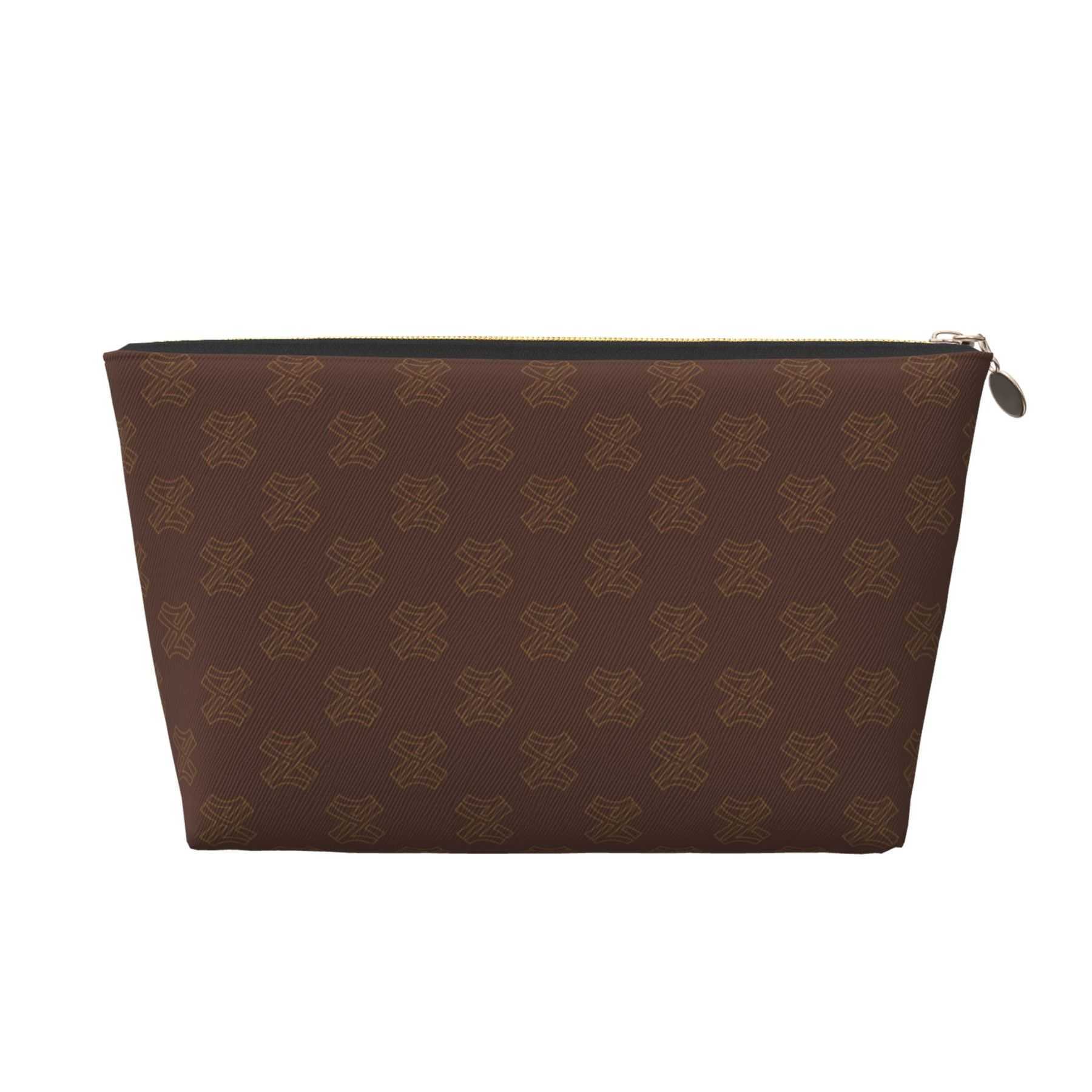 NXY Women Leather Travel Toiletry Bag Vintage Makeup Bag Designer Cosmetic Pouch Lady Luxury Clutch Wash Toiletry Bags 250227