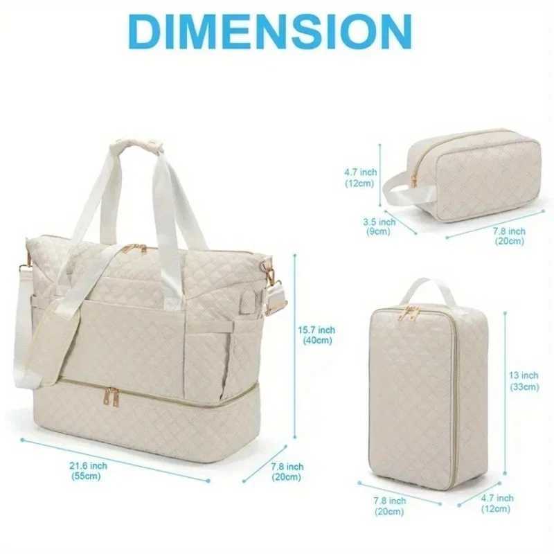 Diaper Bags Mommy Bag Large Capacity Leisure Sports Diaper Bag Mothers Portable One Shoulder Travel Adjustable Trolley Luggage Bag Baby Bag Y25022734D