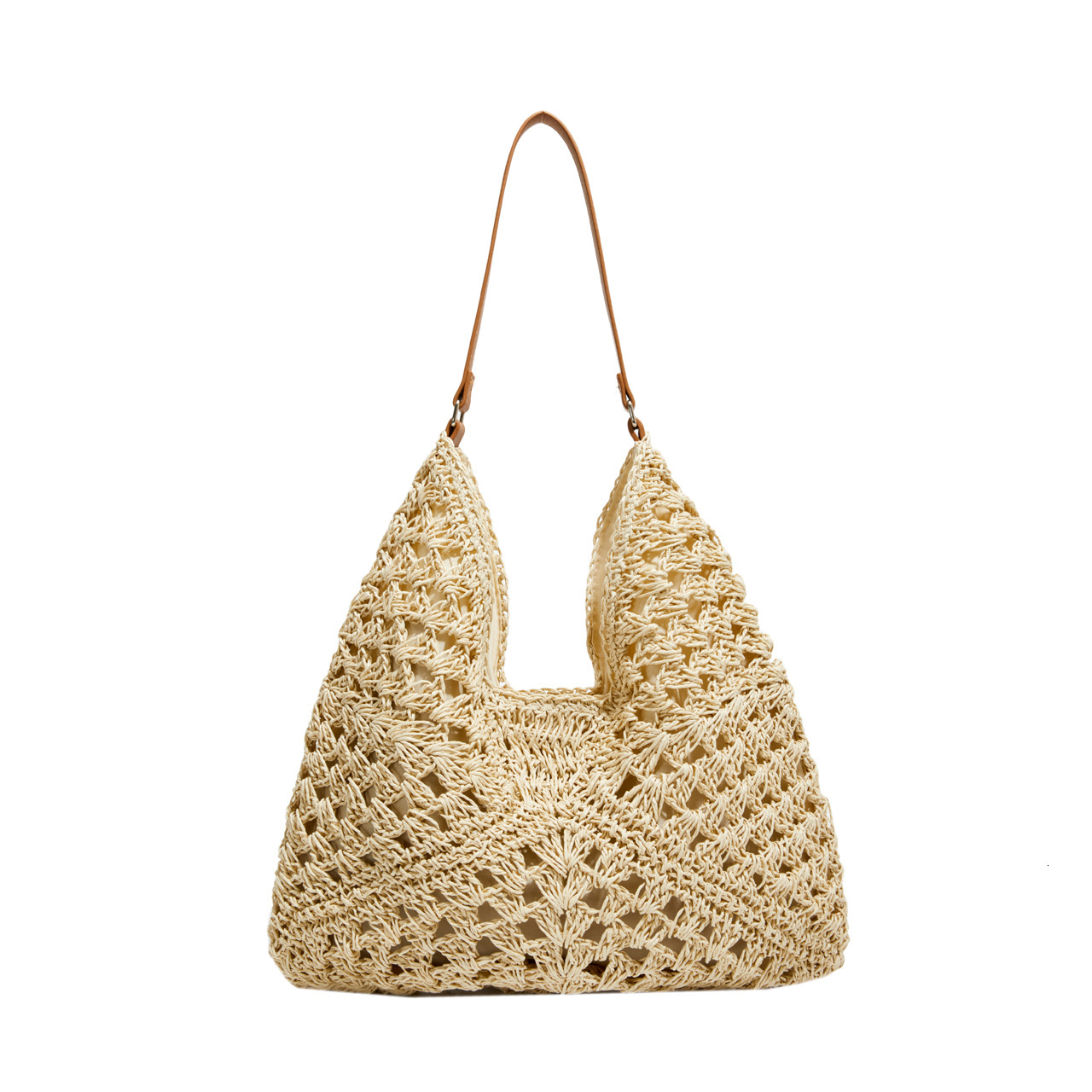 Large Capacity for Women 2025 New Summer Seaside Vacation Straw Woven Versatile Commuter Single Shoulder Tote Bag #swissmilitary