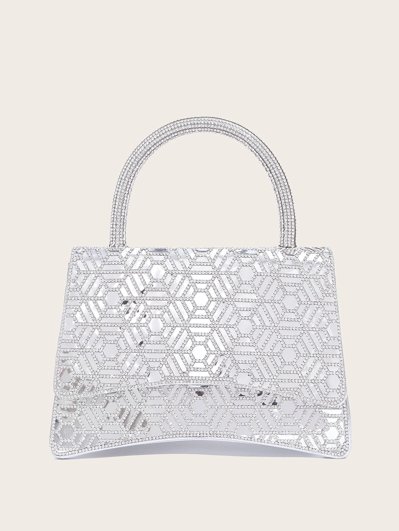 Women Evening Clutch Bag Female Crystal Day Wedding Purse Party Banquet Silver Clutches Sequin Shoulder 250226