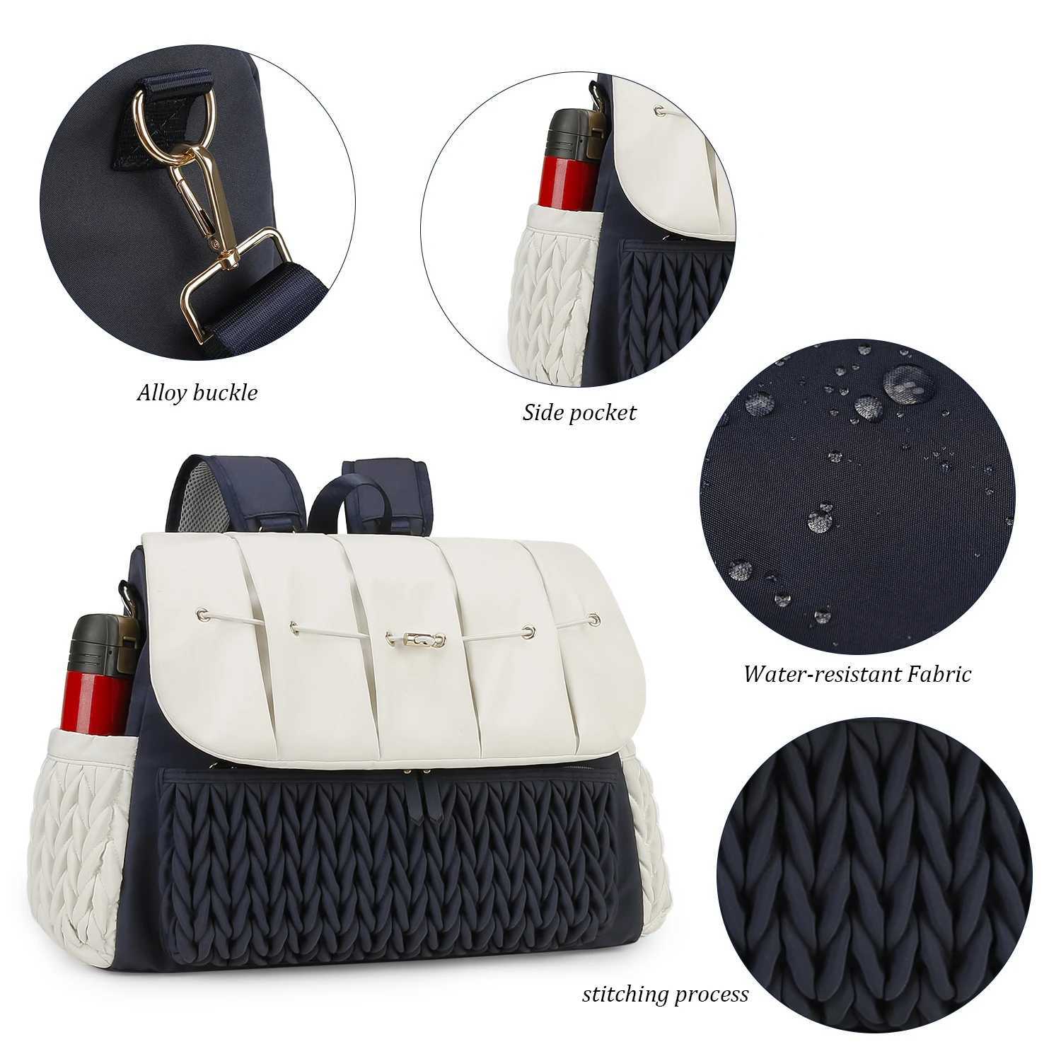 Diaper Bags Mommy bag single shouldermultifunctional. Mommy bag detachable straps large capacity Y250227FNYL