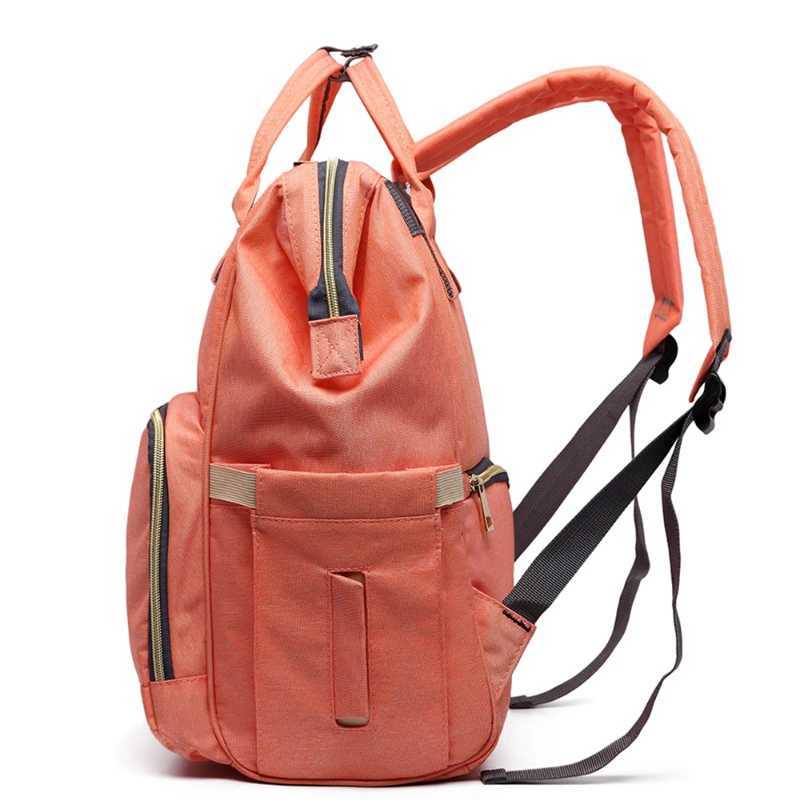 Diaper Bags Lequeen Mummy Maternity Diaper Bag Backpack Nappy Bag Large Capacity Stroller Bag Travel Diaper Backpack for Baby Care Y250227057C