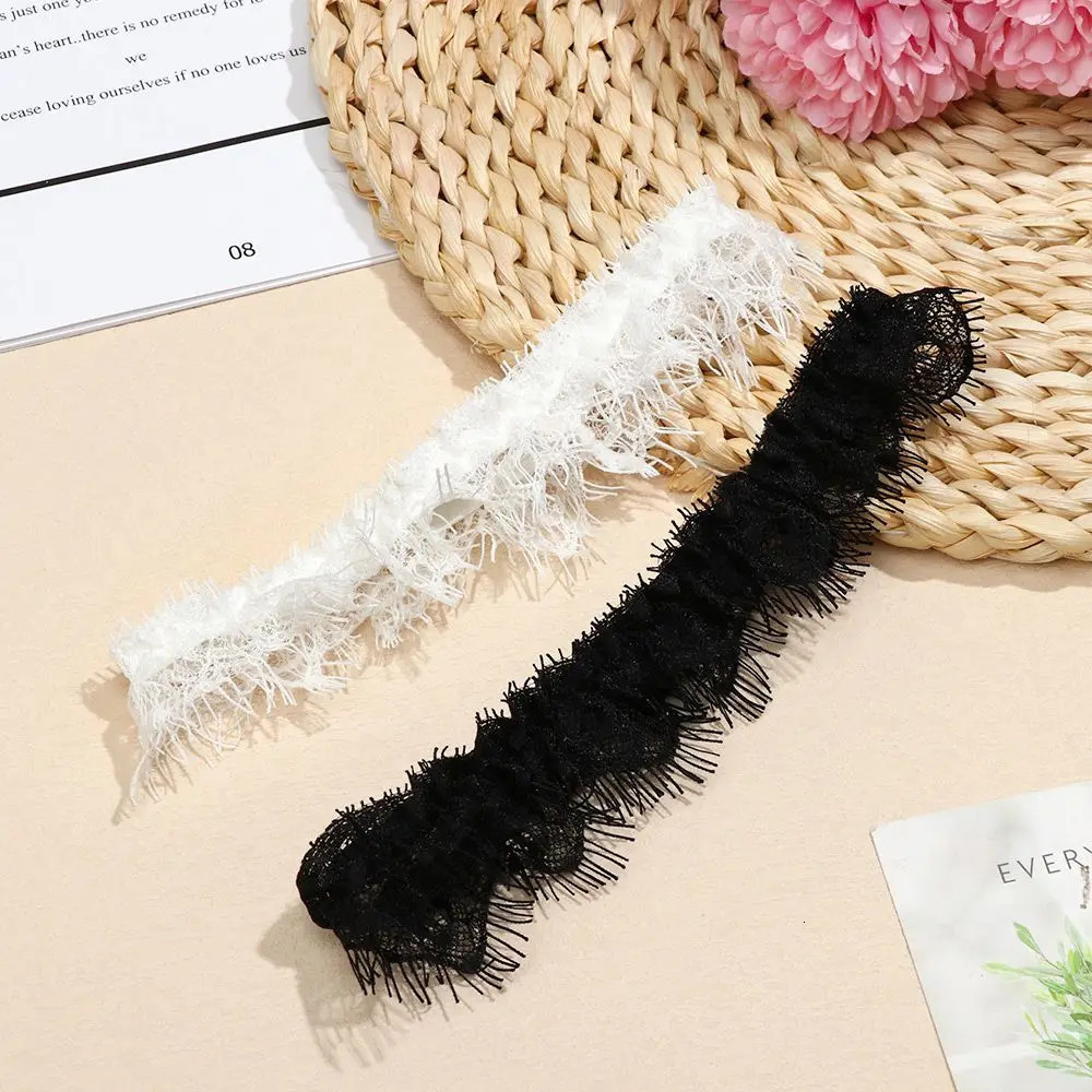 Fashion Sexy Garter Elastic Bowknot Lace Thigh Ring Wedding Bridal Leg Garter Cosplay Party Accessories Apparel Accessories 250227